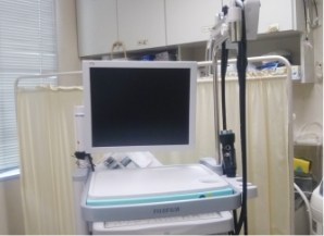 写真：大腸がん検診機器